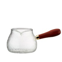 박림 손잡이 빙하무늬 원형 유리 공도배 GZBL-022, 혼합 색상