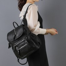 루루백 여성용 코담 백팩