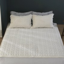 지베딩 블랑 극세사 패드겸카페트, 베이지