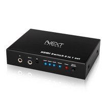 넥스트 3대1 HDMI 선택기 스위치 NEXT-0301SW4K