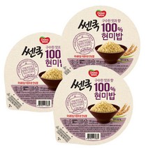 쎈쿡 100% 현미밥, 195g, 6개