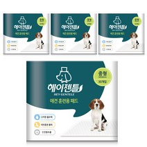 헤이젠틀 애견 훈련용 배변패드 30매, 4팩