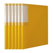 프론티어 화일 인덱스 A4 10매, 노랑색, 6개