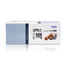 코멕스 위생지퍼백 냉장용 대, 1개
