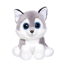 샤이니아이돌 허스키 인형 라지, 22cm, 혼합 색상