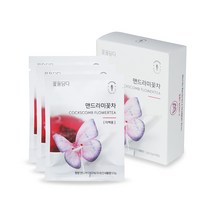 꽃을담다 나비티백 맨드라미꽃차, 0.5g, 3개입, 1개