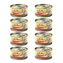 퍼시캣 슈퍼프리미엄 캣캔 치킨 + 비프 포뮬라, 80g, 8개