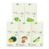 네이쳐그레인 툭탁야채알갱이 5종 세트, 양배추, 단호박, 비타민, 표고버섯, 오이, 1세트