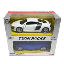 뉴 세계명차 자동차 다이캐스트 트윈팩 B세트, 혼합 색상