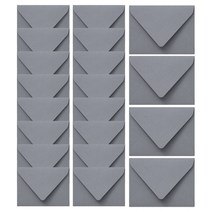 엘레강트 미니 봉투, 블루그레이, 20개