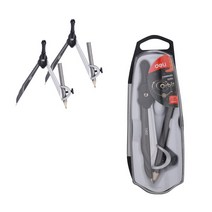 델리 연필 컴퍼스 실버 EG20402, 3개