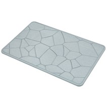 달팽이리빙 드마망 3D 규조토 발매트, 스톤