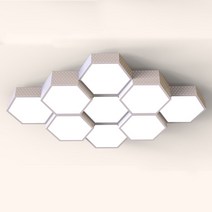 Vissko 오스람안정기 KS인증 LED 벌집 9등 거실 조명 LG칩 150W, 혼합 색상