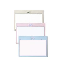 아이코닉 B5 버디 노트패드, 랜덤발송, 3개