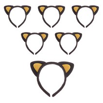 고양이 머리띠, 옐로우, 6개