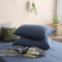 아임리빙 프렌치 워싱 베개커버 2p