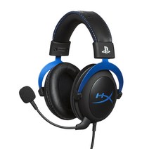하이퍼엑스 Cloud Blue PS4 게이밍 헤드셋, HX-HSCLS-BL/AS, 블루