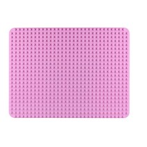 요고요 24 x 32칸 듀플로용 레고호환블록, 핑크