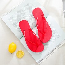 더플로우컴퍼니 비비드컬러 뽀인뜨 미끄럼방지 쪼리 슬리퍼