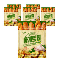청우식품 바게트칩 갈릭 & 파슬리, 400g, 6개입