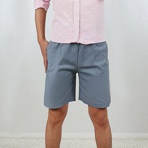 제니유 남성용 케인 린넨 5부 반바지