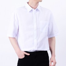 타운클로 남성용 썸머 세미 오버핏 반팔 셔츠
