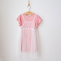 위시키즈 여아용 샤 뷔스티에 원피스