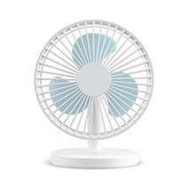 애니클리어 휴대 탁상용 충전식 USB 빅팬스탠드 선풍기 15.24cm, PDB-BFS10, White