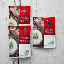 견우푸드궁 한우 사골곰탕, 500g, 3개