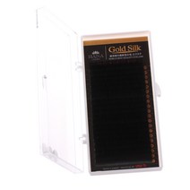 하나 골드 실크 래쉬 인조 속눈썹 0.15 mm MIX, 블랙(JC), 1개
