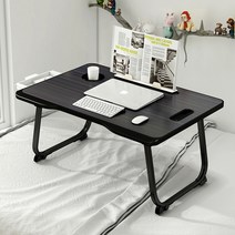 CareFree 서랍 책받침 노트북 테이블 NT-6100, 블랙