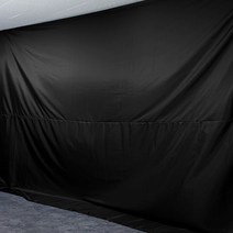 원단닷컴 대형 휘장천 WM73001, 블랙