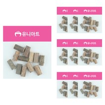 유니아트 천연나무조각, 26번, 10개