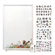 꼬메모이 그랑디르 블랑 + 랙 유아 자석 칠판 보드세트 + 쥬에 봉봉 문자퍼즐 4종세트 + 지우개 랜덤발송 + 마카 랜덤발송, 일루션 싱글