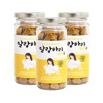 말랑하리 옐로우 강아지 수제간식 150g, 황태 + 소간 혼합맛, 3개