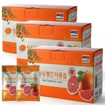 싱싱 빨간 자몽즙, 100ml, 60개