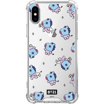 BT21 라인프렌즈 투명 범퍼 휴대폰 케이스