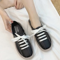 여성 스티치 라인 캐주얼 슈즈