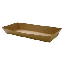 크라프트 트레이 일회용 접시 7호, 100개