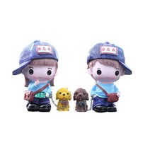 앤티스 커플로맨스 차량용 피규어 2종, 볼캡커플, 1개