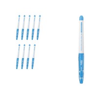 파이롯트 프릭션 칼라 수성펜 0.6mm SFC-10M, 스카이블루, 10개