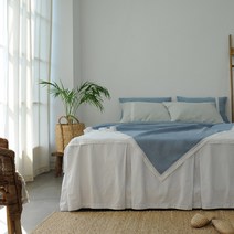 하임앤하임 피그먼트 모달와플 여름이불, 블루