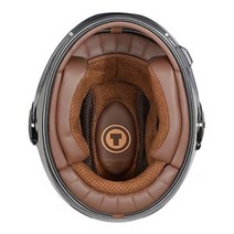 토크 T1 헬멧 라이너 키트, BROWN