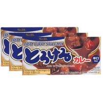 에스비 토로케로 카레 매운맛, 200g, 3개