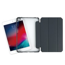 라이노 클리어 쉴드 투명 태블릿 케이스, 다크 그레이