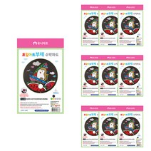 유니아트 포일아트 부채 만들기 세트, 수박파도, 10세트
