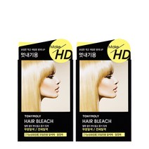 토니모리 메이크 에이치디 헤어블리치 1제 10g + 2제 30ml 세트, 2세트