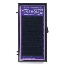 래쉬홀릭 벨벳 속눈썹 J 컬 0.2 x 11 mm, 1세트