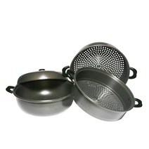 매직골드 경질 3단 찜솥, 40cm, 1세트