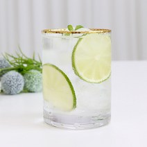 일자 유리 언더락 250ml, 6개